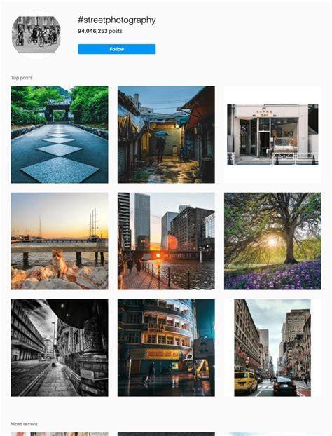Types Of Street Photography Hashtags
