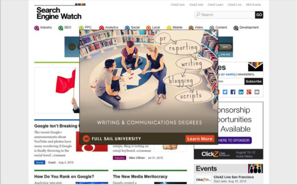 Search Engine Watch - Top 50 Marketing Blogs