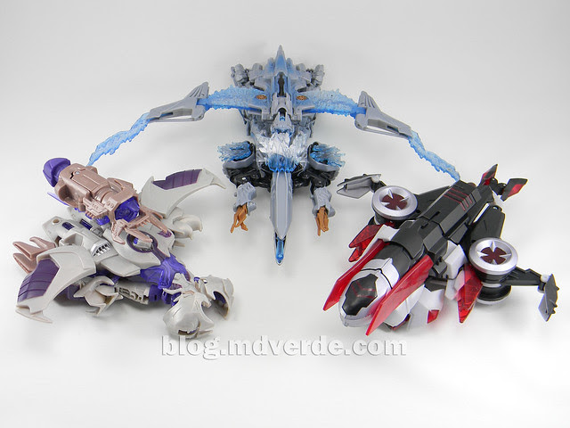 Transformers Megatron Voyager - Prime RID - modo alterno vs otros Megatron