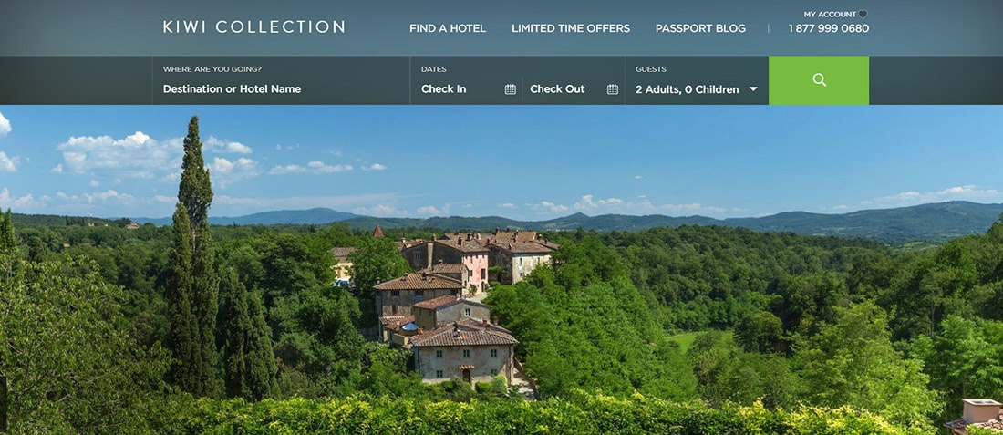Luxury Hotels and Luxury Resorts Kiwi Collection