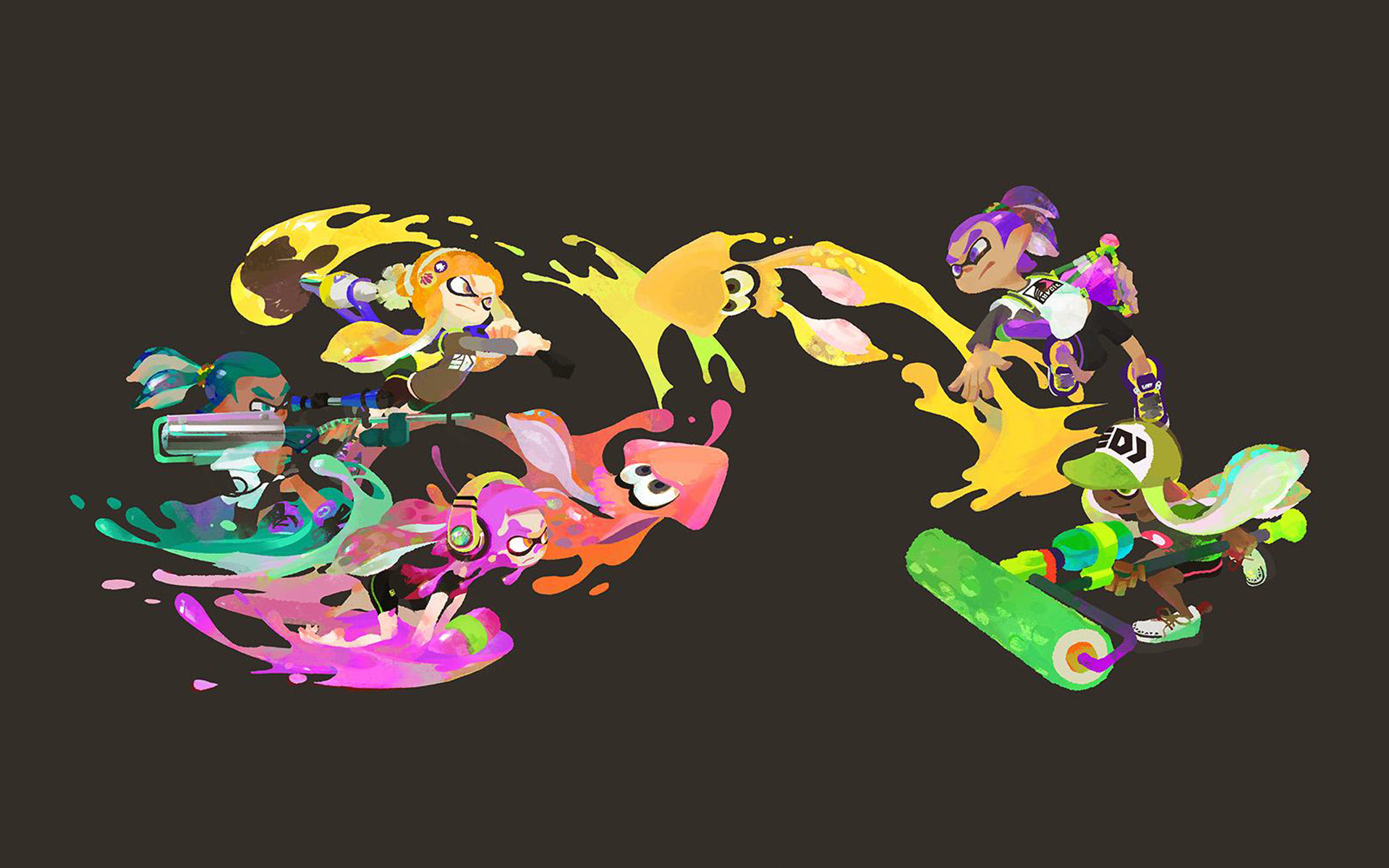 スプラトゥーンの高画質な画像 おしゃれな壁紙まとめ 写真まとめサイト Pictas