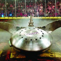 Warhead, a heavyweight BattleBots competitor from 2002.<br /> Image by Daniel Longmire.