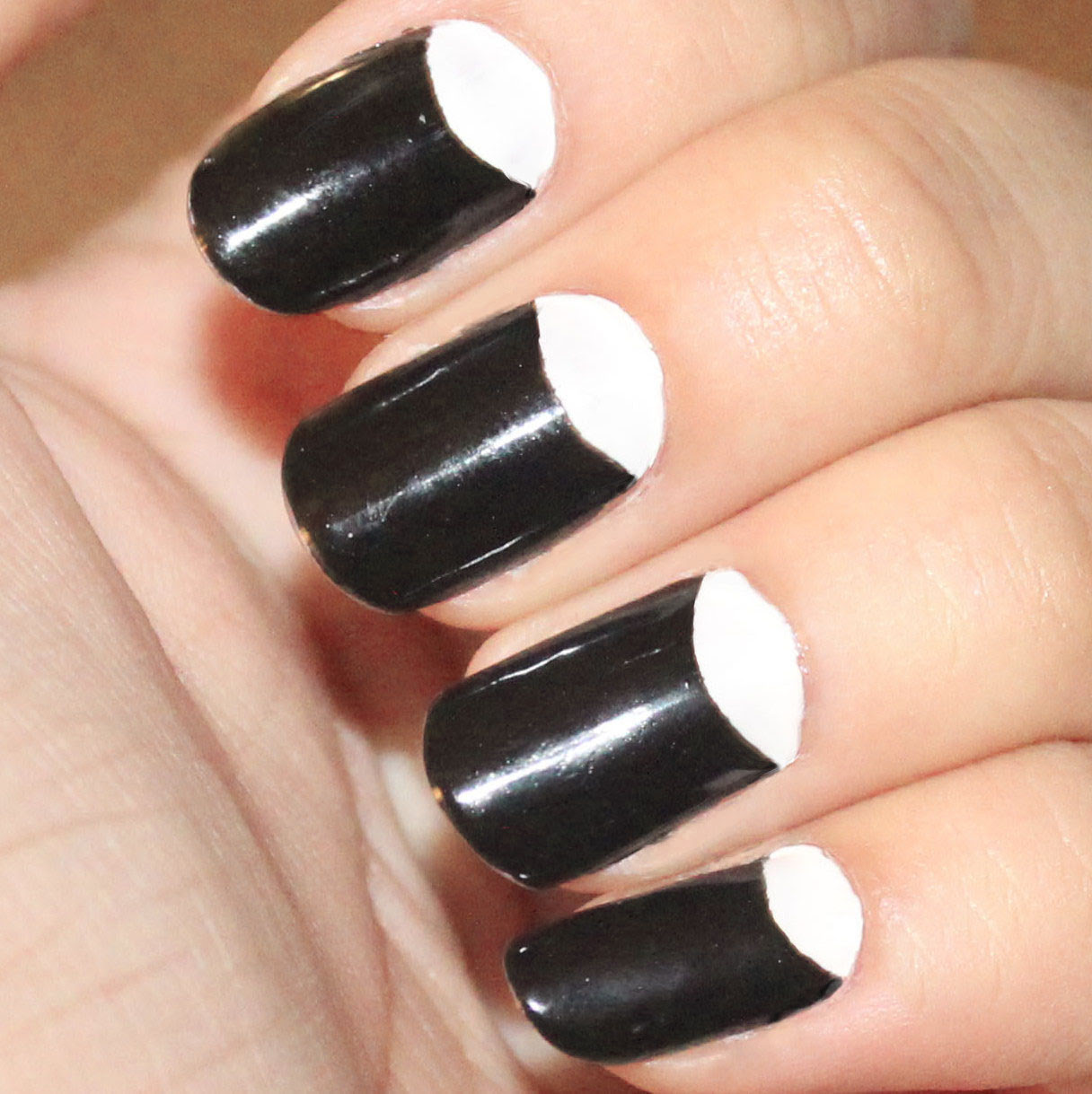 Pretty Nails To Try Half Moon Nail Designs Pretty Designs