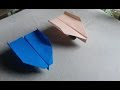 How to make a paper airplane that flies far | Paper Craft | 