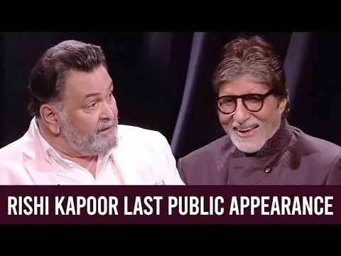 Rishi Kapoor Dies: His Last Public Appearance With Amitabh