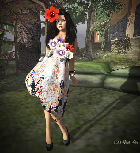 CS - CHNATKARE ASIAN BLOSSOM DRESS