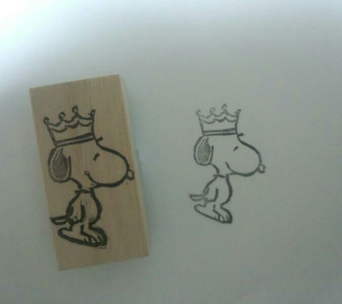 消ゴムはんこ スヌーピー Happymood