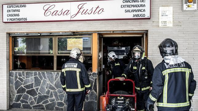 Incendio sin consecuencias en un bar de Ronda de Triana