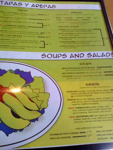 Empanada mama menu