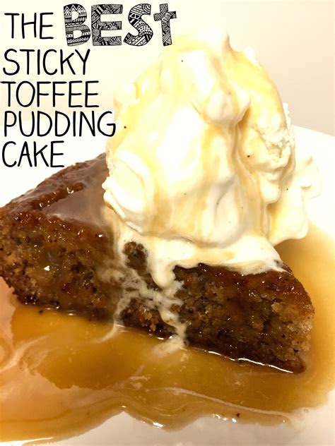 sticky toffee pudding cake recipe  soccer