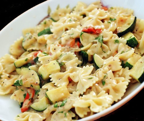 zucchini-farfalle