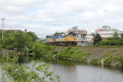 VIA 14 with an Old Soldier - Moirs Mills, NS by CNCRW94