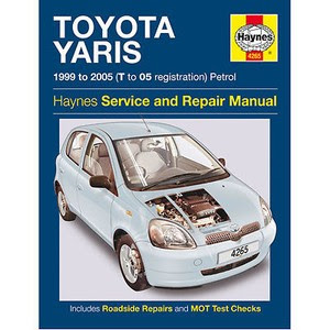 HAYNES-TOYOTA-YARIS-1999-TO-2005-T-TO-05-REG-PETROL-SERVICE-AND-REPAIR ...