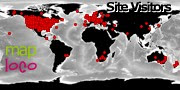 Locations of Site Visitors