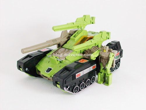 Transformers Hardhead G1 Headmaster with Duros - modo alterno