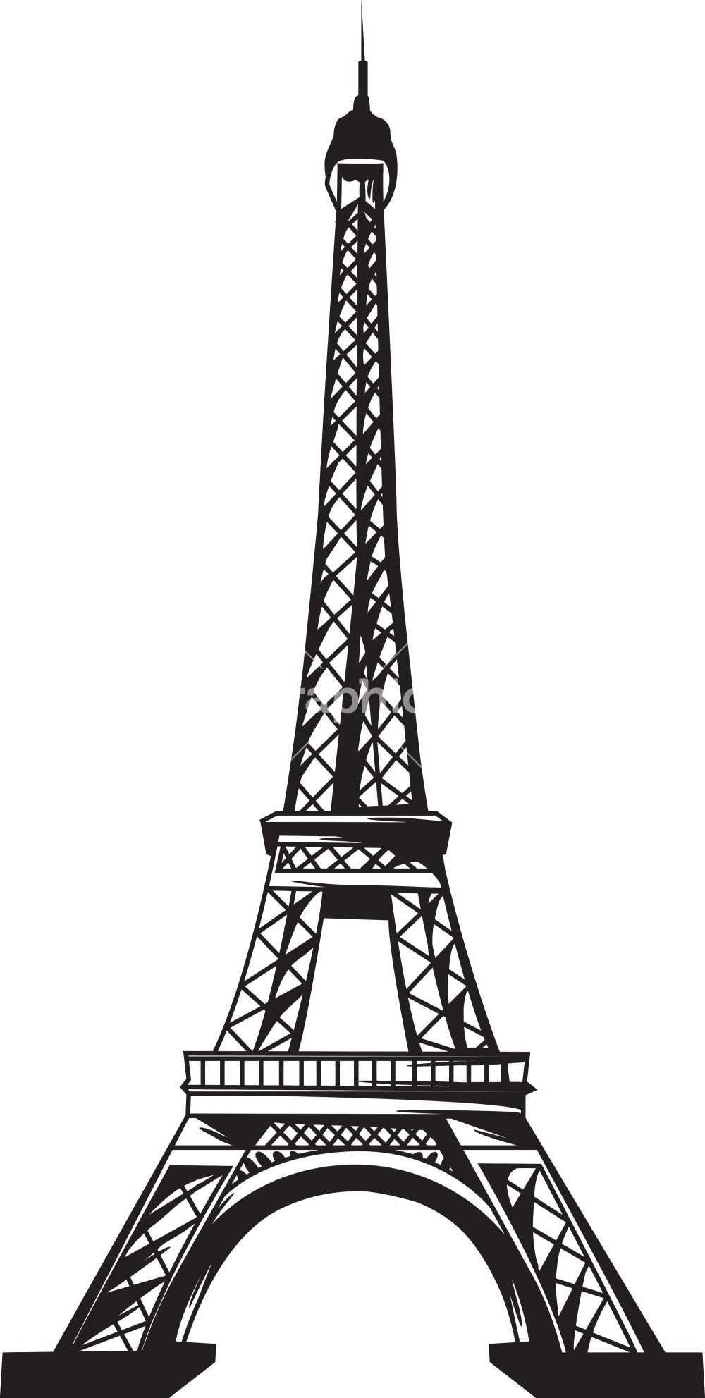 Eiffel Tower Drawing | Free download on ClipArtMag