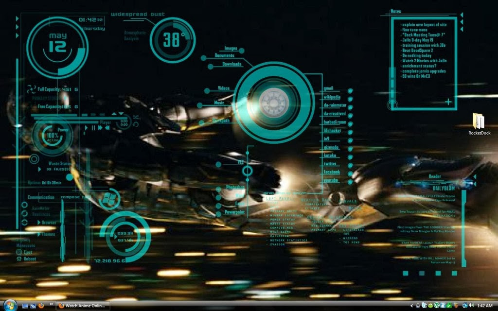 Iron Man Jarvis Live Wallpaper - WallpaperSafari