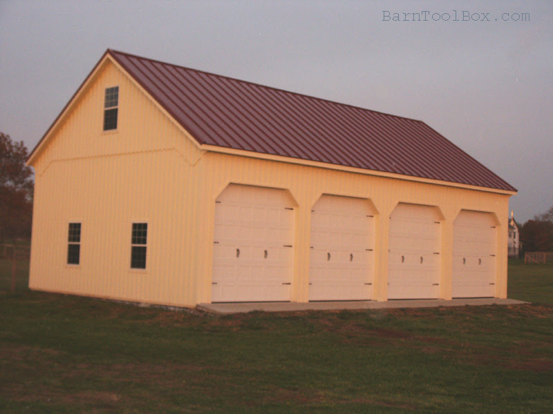 Pole Barn with Loft