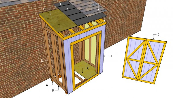 Free Lean To Shed Plans | MyOutdoorPlans | Free 