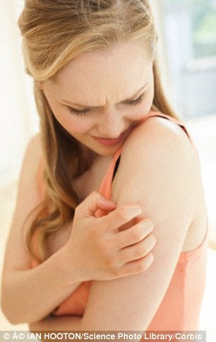 In humans, it is not possible to block serotonin to control itching as it is important for pain-control