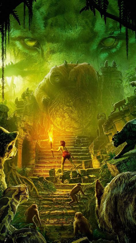 jungle book  phone wallpaper mixx