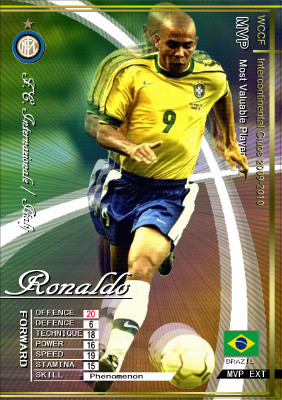 Wccfオリカ Mvpロナウド Ronaldo コインのwccfオリカblog 楽天ブログ