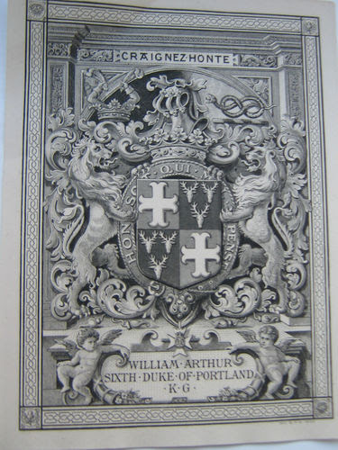 Bookplate - 6th Duke of Portland