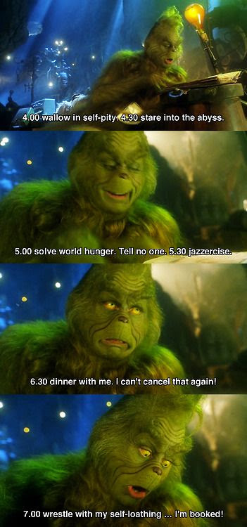 Bahaha my favorite scene in this movie by far! "But if I moved the loathing til 9, I would still have time to lay in bed, stare at the ceiling and slip slowly into madness...but what will I wear??!"
