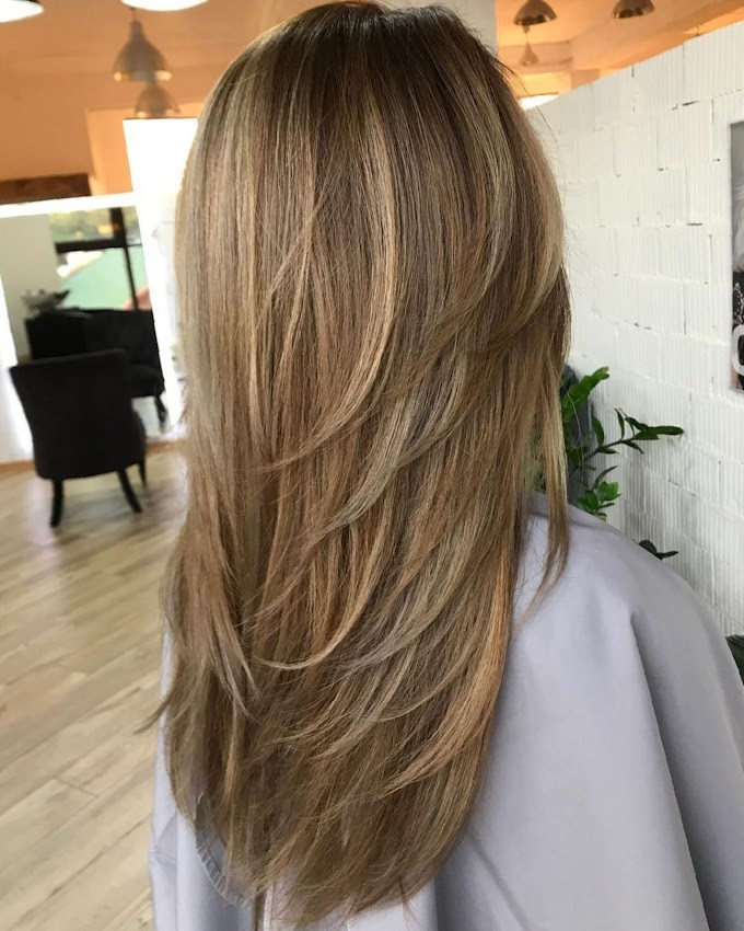 Medium V Haircut With Layers - 20 Photo of V-Cut Layers Hairstyles For Thick Hair / It's short enough for you not to be hot but long enough to still be able to braid it if you happen to have thick hair, then a good layered haircut can help keep it under control.