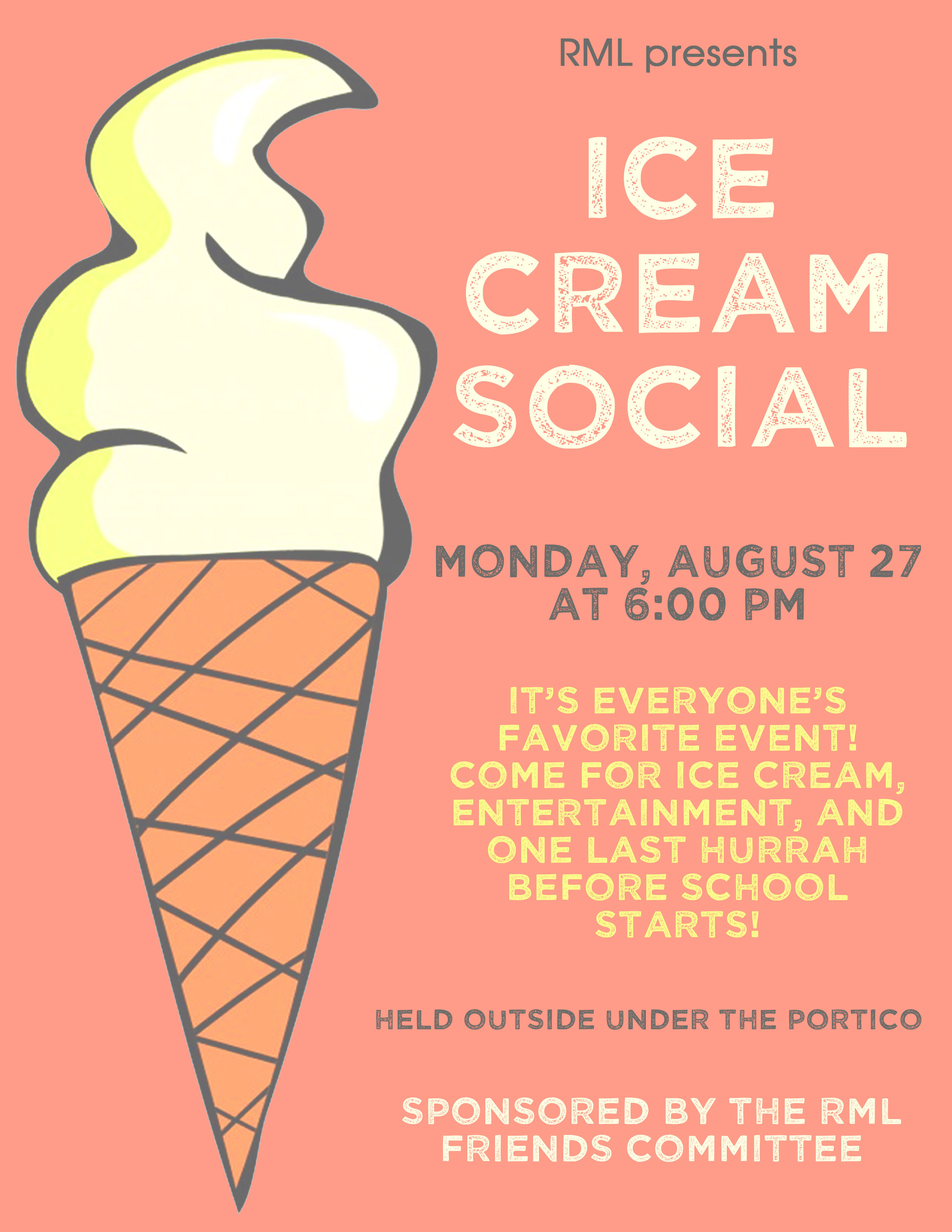 Ice Cream Social Richmond Memorial Library Ice Cream Social Richmond Memorial Library