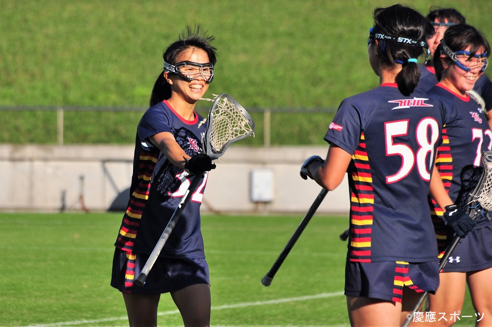 ラクロス 女子 東海王者に２桁得点の圧勝 学生日本一が目前に 全日本大学選手権大会 準決勝 愛知学院大戦 Keio Sports Press