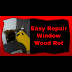 Window Rot Repair : Use this method to repair dry rot damage in a window and avoid having to replace the entire window frame and sill.