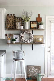 21+ Newest Decorating Ideas For Kitchen Shelves