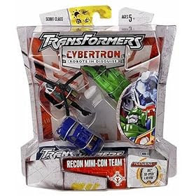 Transformers Cybertron Scout Jolt, Six-Speed And Reverb
