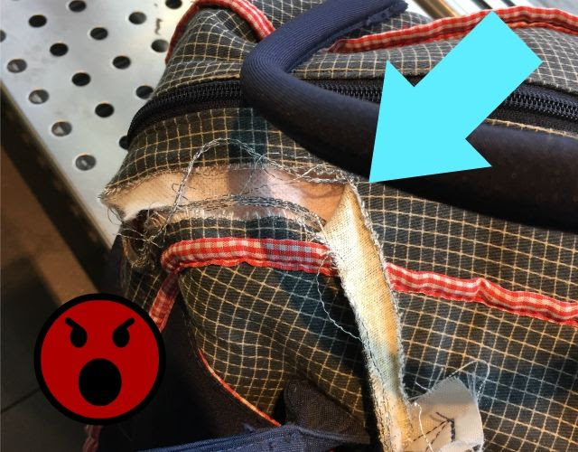 Wickeltasche kaputt