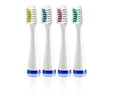 Favor Super Sonic Smile Toothbrush Replacement Brushes 4 Pack