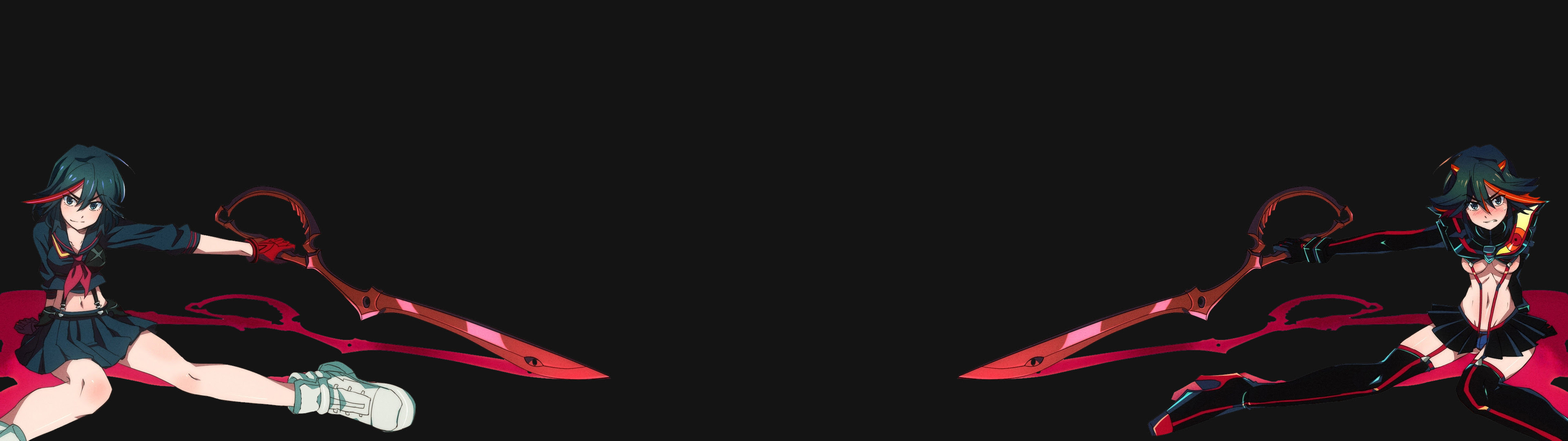Anime Dual Monitor Wallpaper - WallpaperSafari