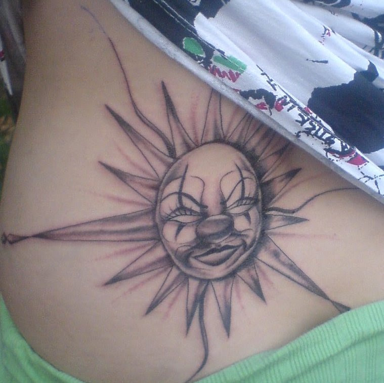 sun and moon tattoos