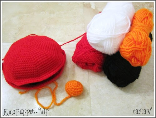 WiP ~ Elmo Puppet