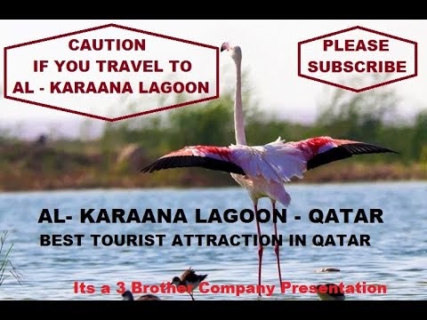 Al Karaana Lagoon - Qatar. Best Tourist Place In Qatar.