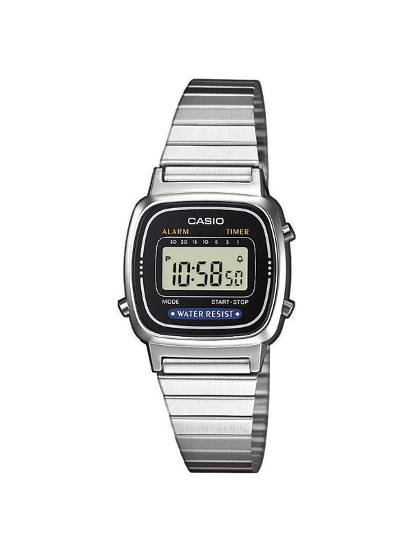 Reloj casio plateado pequeño