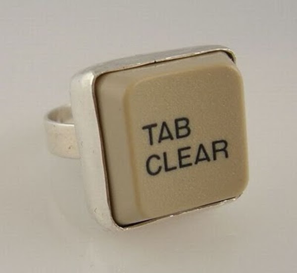 Recycled Keyboard Creative Jewelry Collection