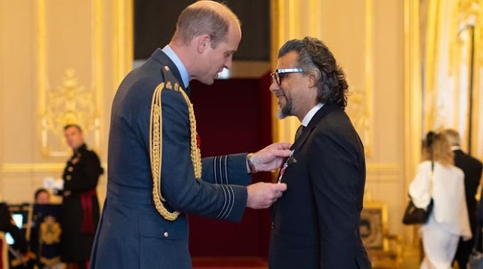 Prince William confers MBE on Pakistani entrepreneur for bolstering bilateral ties
