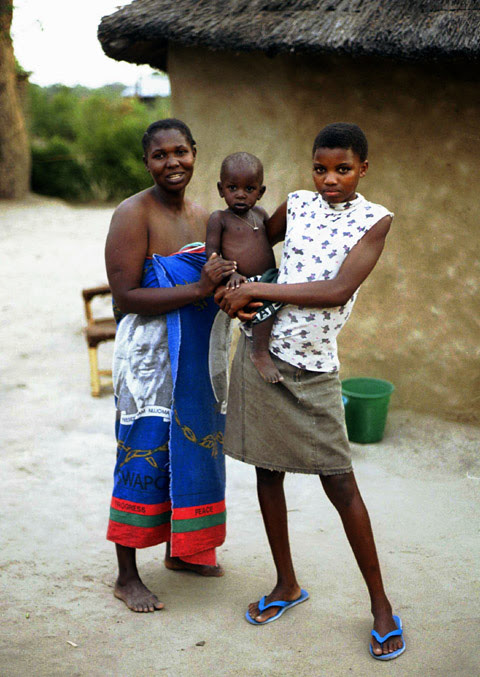 3 Generation of Lozi Women