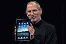 El cofundador de Apple durante la presentación del iPad, el dispositivo portátil que la compañía lanzó al mercado en 2010