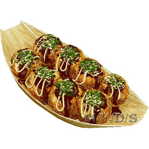 たこ焼き 蛸焼 のイラスト 条件付フリー素材集