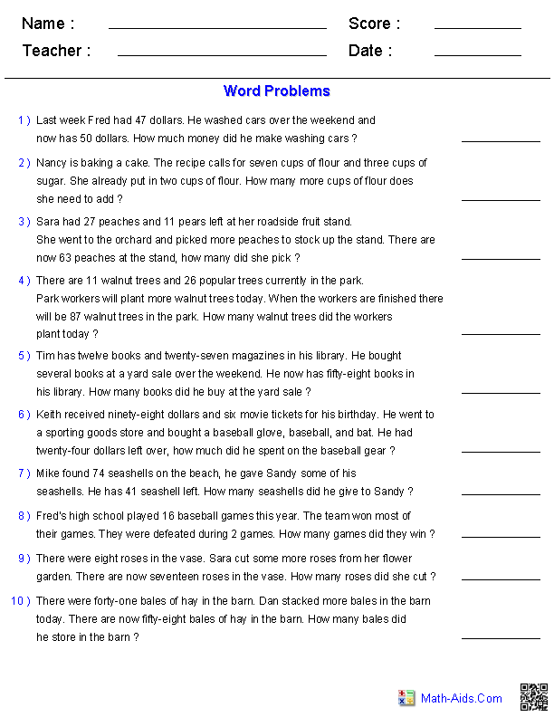 Algebra 1 Worksheets Equations Worksheets