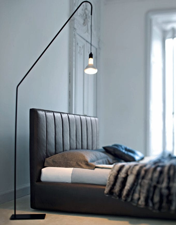 Letto contenitore, matrimoniale e singolo con testata alta ...