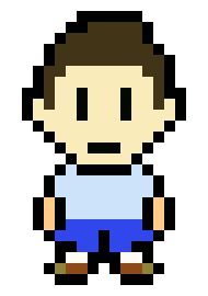 earthbound character test | Pixel Art Maker