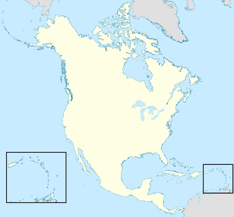 north america blank map no borders North American Country Search No Outlines Minefield Quiz By Timmylemoine1 north america blank map no borders